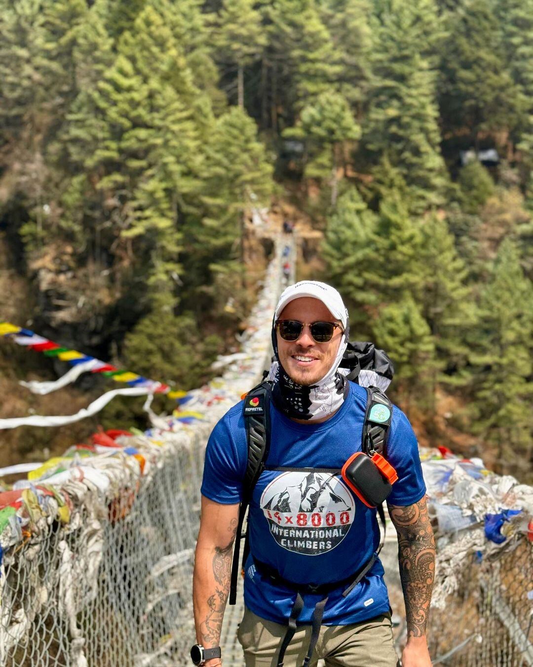 Daniel Vargas y su aventura de subir el Monte Everest, lunes 15 de abril de 2024.