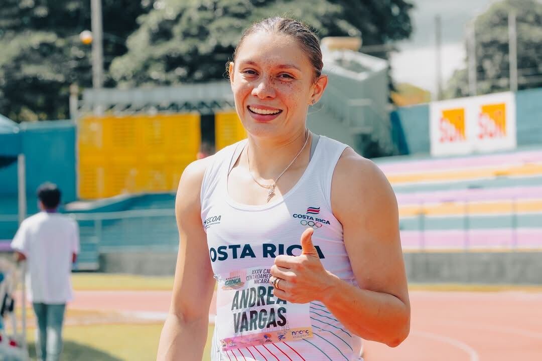 Andrea Vargas
Campeona Centroamericana
100 metros vallas
2 de agosto del 2025
Cortesía Comité Olímpico