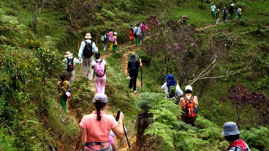 El grupo espera reunir a muchas personas amantes de las caminatas y la naturaleza.