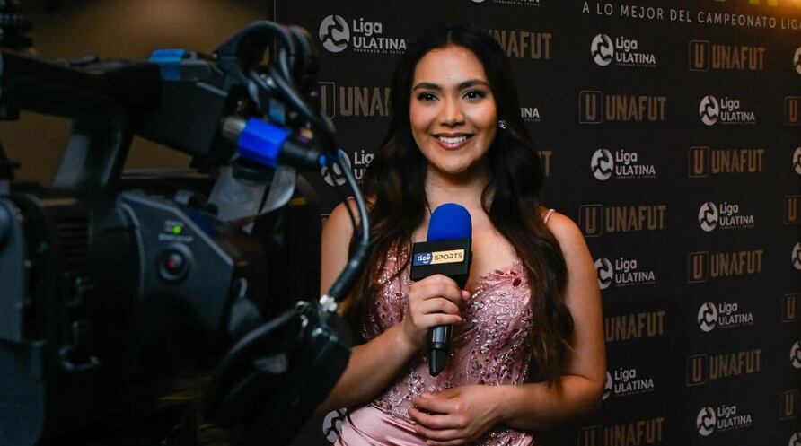 Periodista Irene Chinchilla, de Tigo Sports