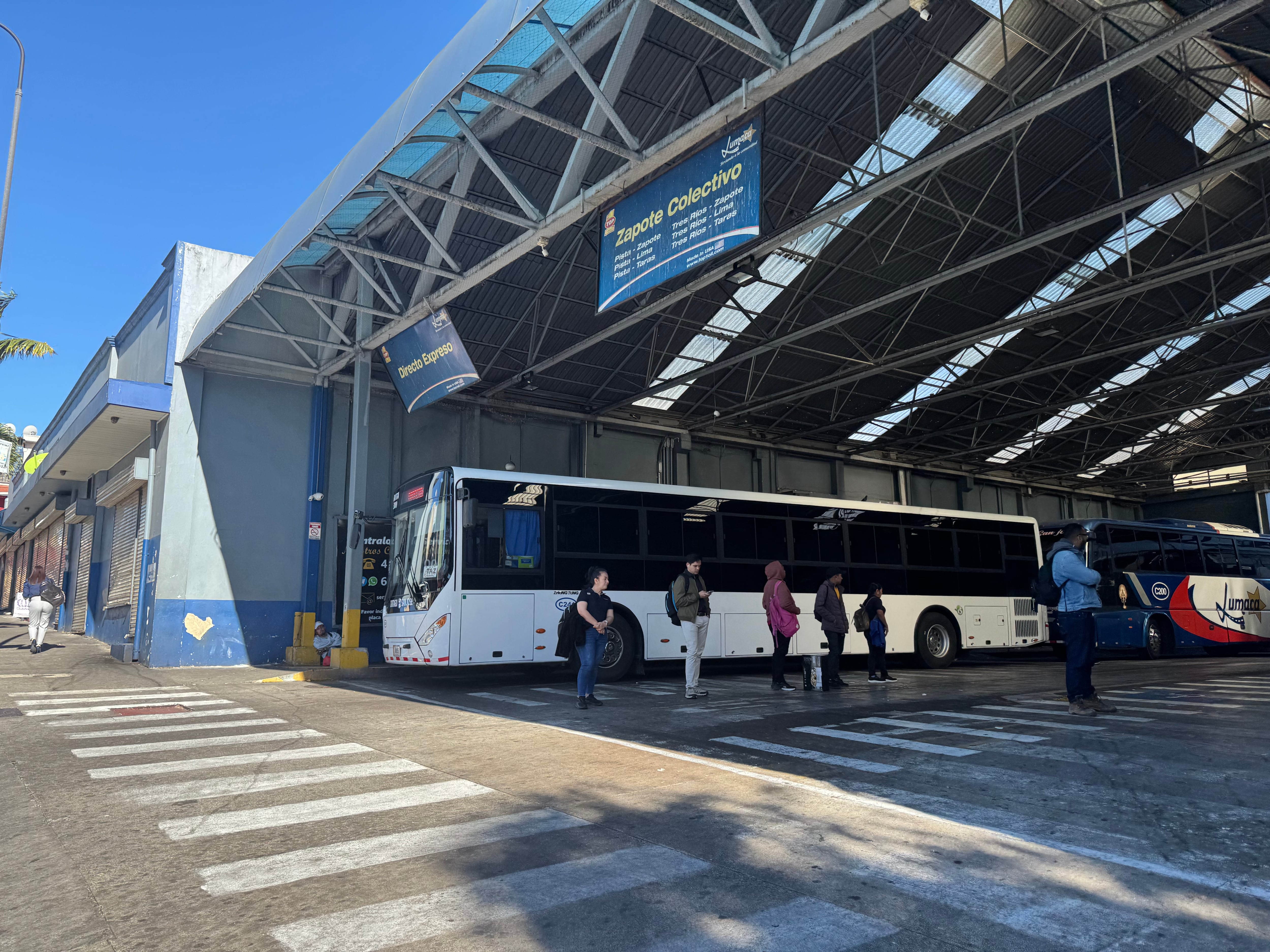 Terminal de Lumaca en San José