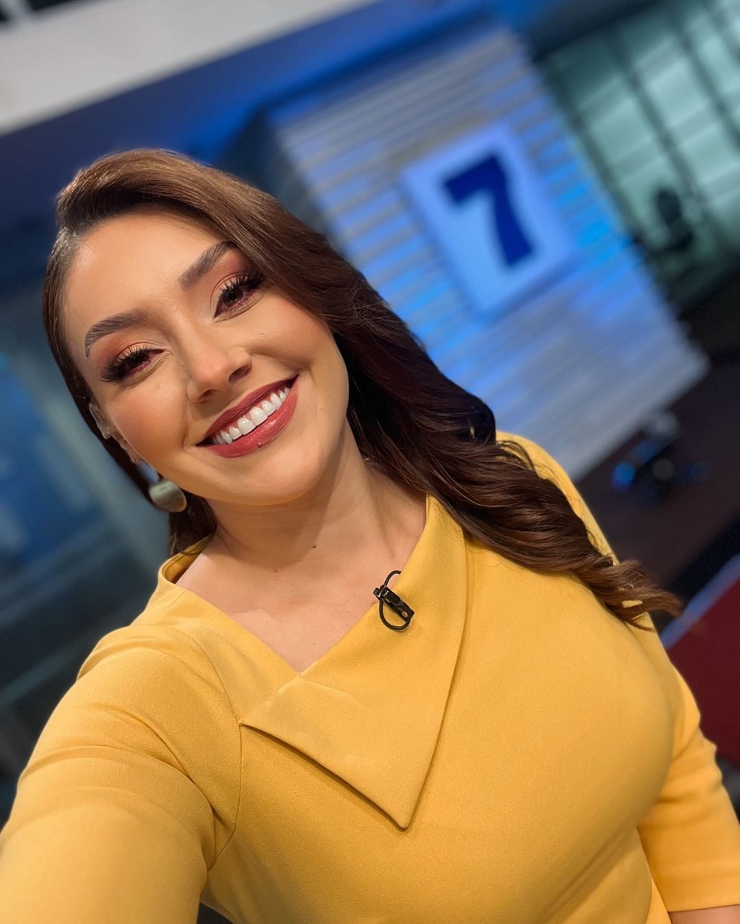 Gloriana Casasola, periodista de Telenoticias.
