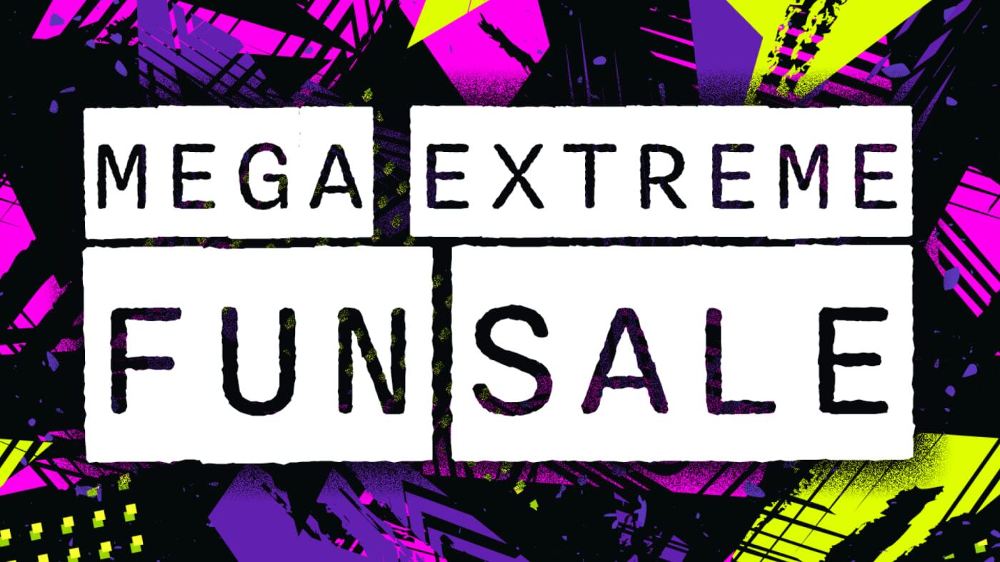 Nintendo dio el banderazo para su temporada de ofertas llamada "Mega Extreme Fun Sale". Foto: Nintendo.