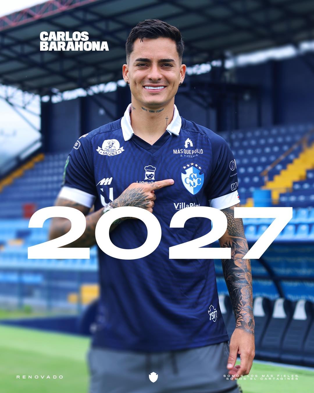 Carlos Barahona, cartaginés,
