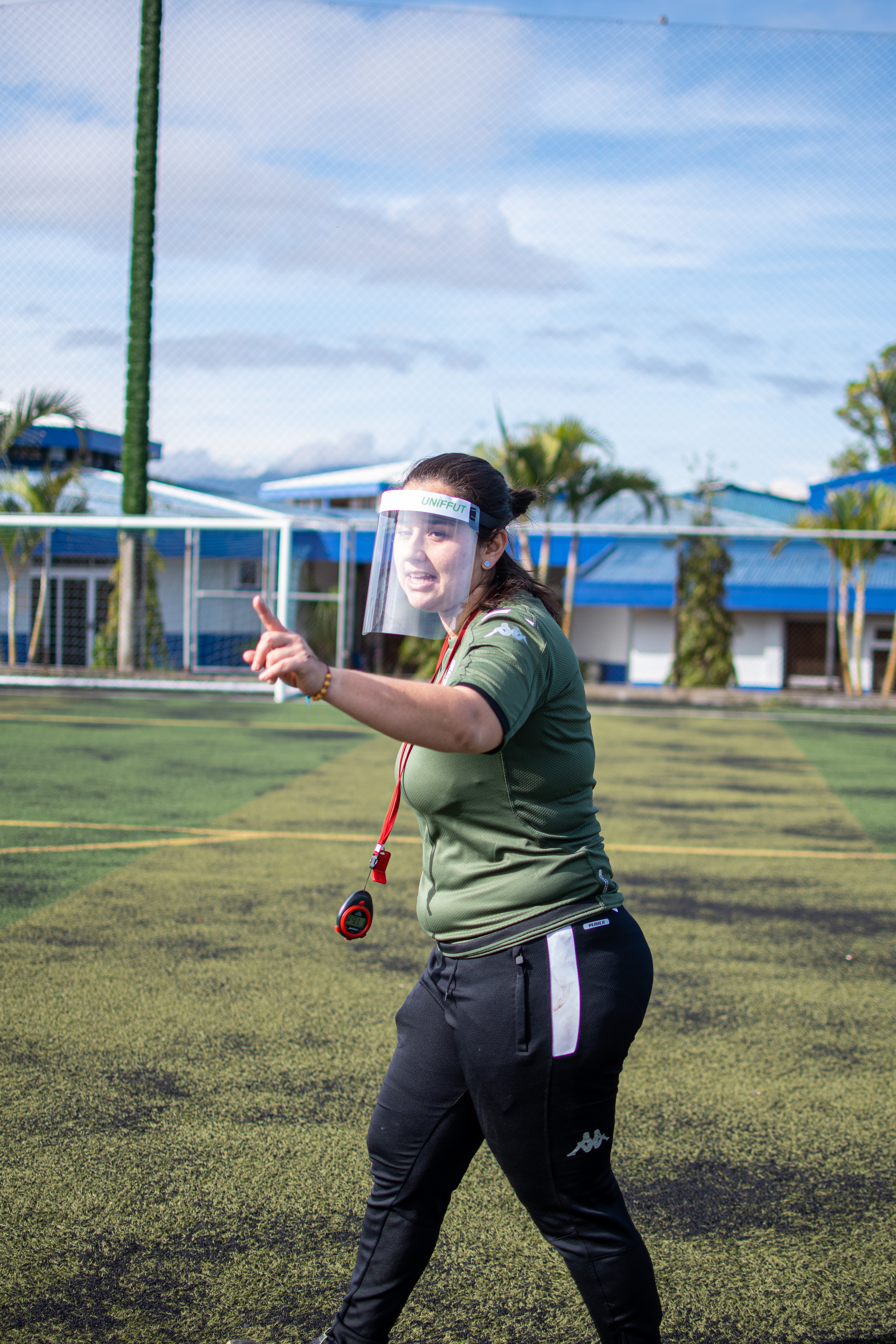 Karol Robles, entrenadora de Saprissa.