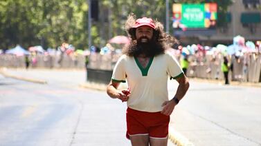 El “Forrest Gump” que corre maratones y su poderoso mensaje de inclusión