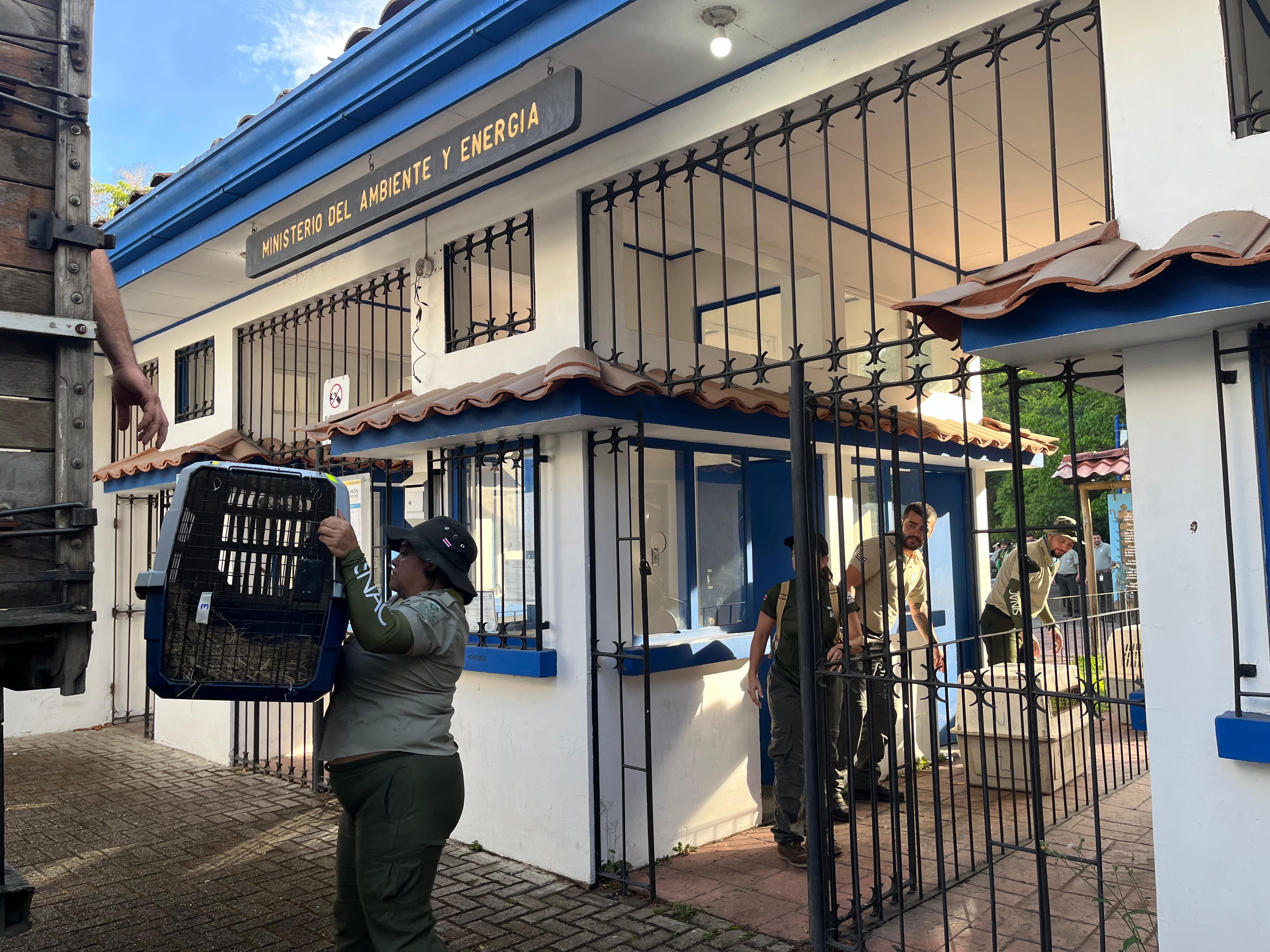 Empezó el operativo en el zoológico Simón Bolivar