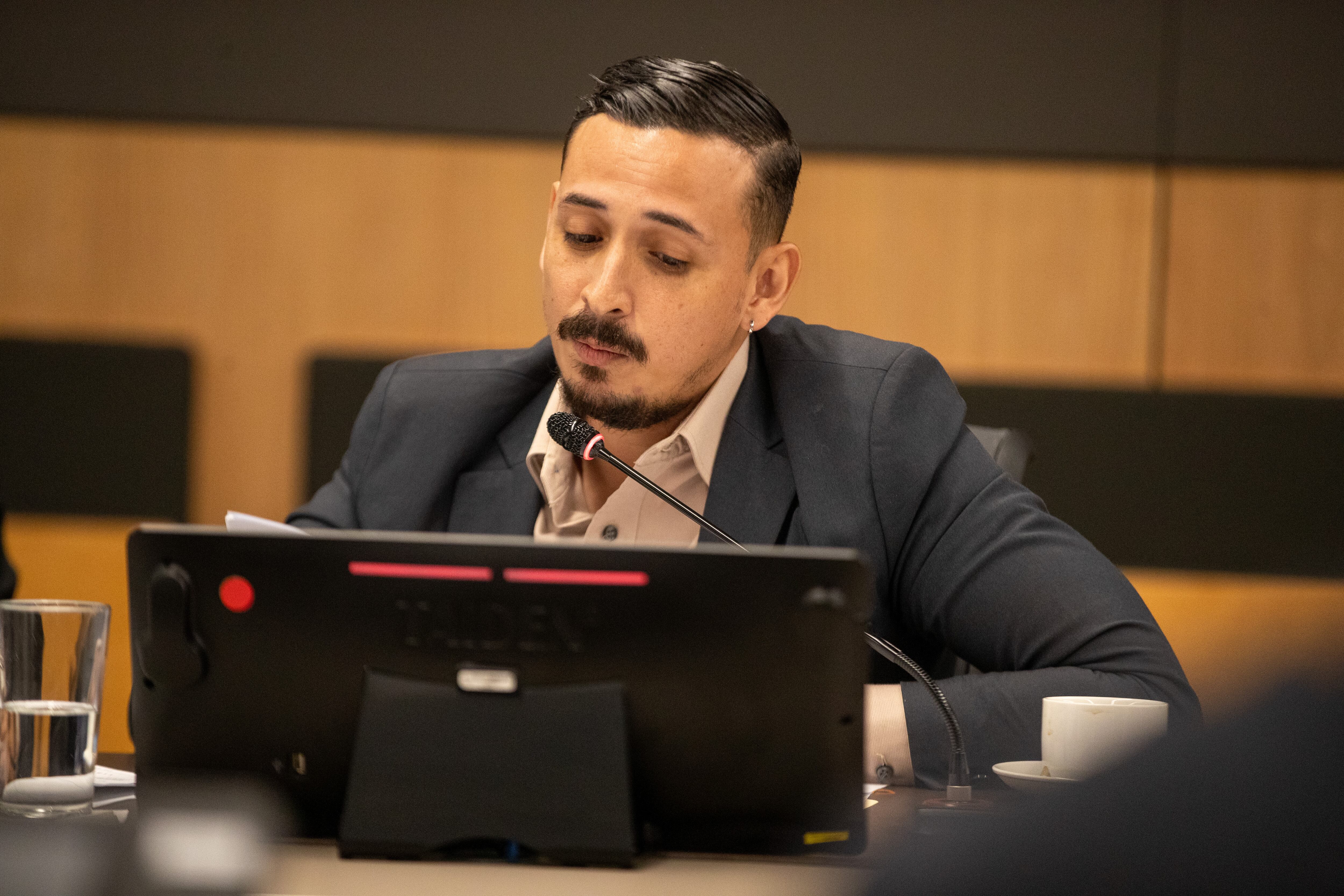 04/09/2023, San José, Asamblea Legislativa, comparecencia del canciller de la República Arnoldo André Tinoco en la comisión de financiamiento de partidos políticos.