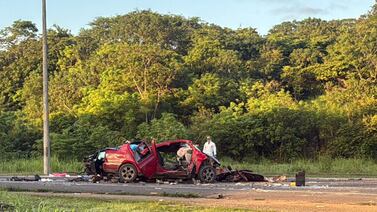 Impresionantes imágenes revelan la magnitud del horrible y mortal accidente ocurrido en Caldera