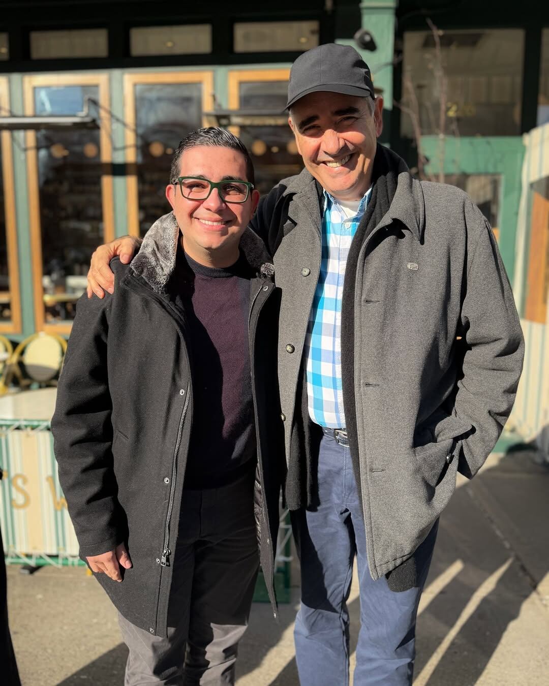 Elías Alvarado celebró así primer encuentro “en vivo” con su jefe, Ignacio Santos, en Nueva York