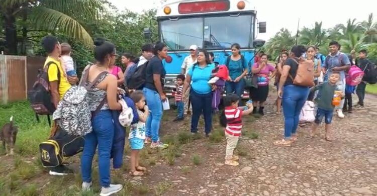 556 personas permanecen en cinco albergues en Sarapiquí.