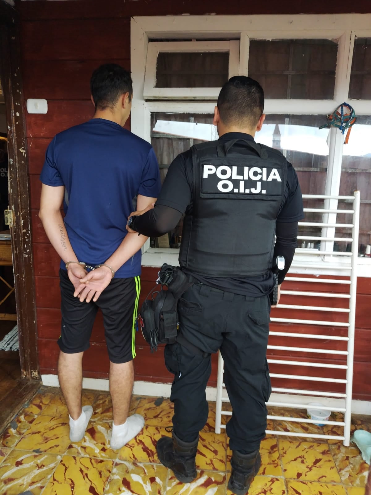 Agentes del OIJ lograron detener al sospechoso