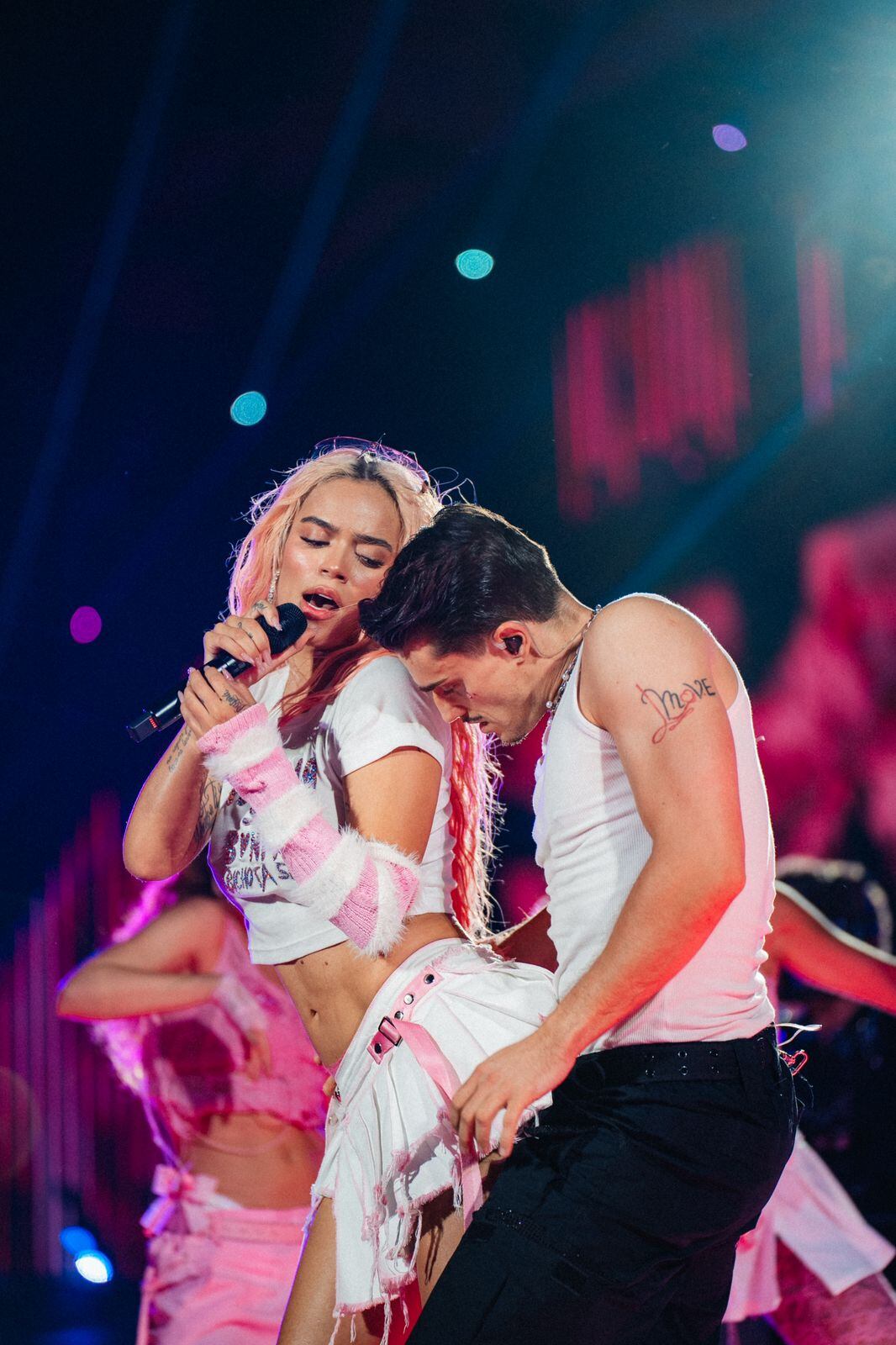 Michael Rubí, concierto Gloria Trevi.