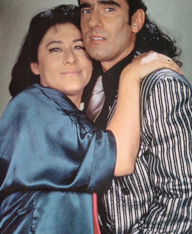 Actriz colombiana Alina Lozano, de la novela "Pedro el escamoso".