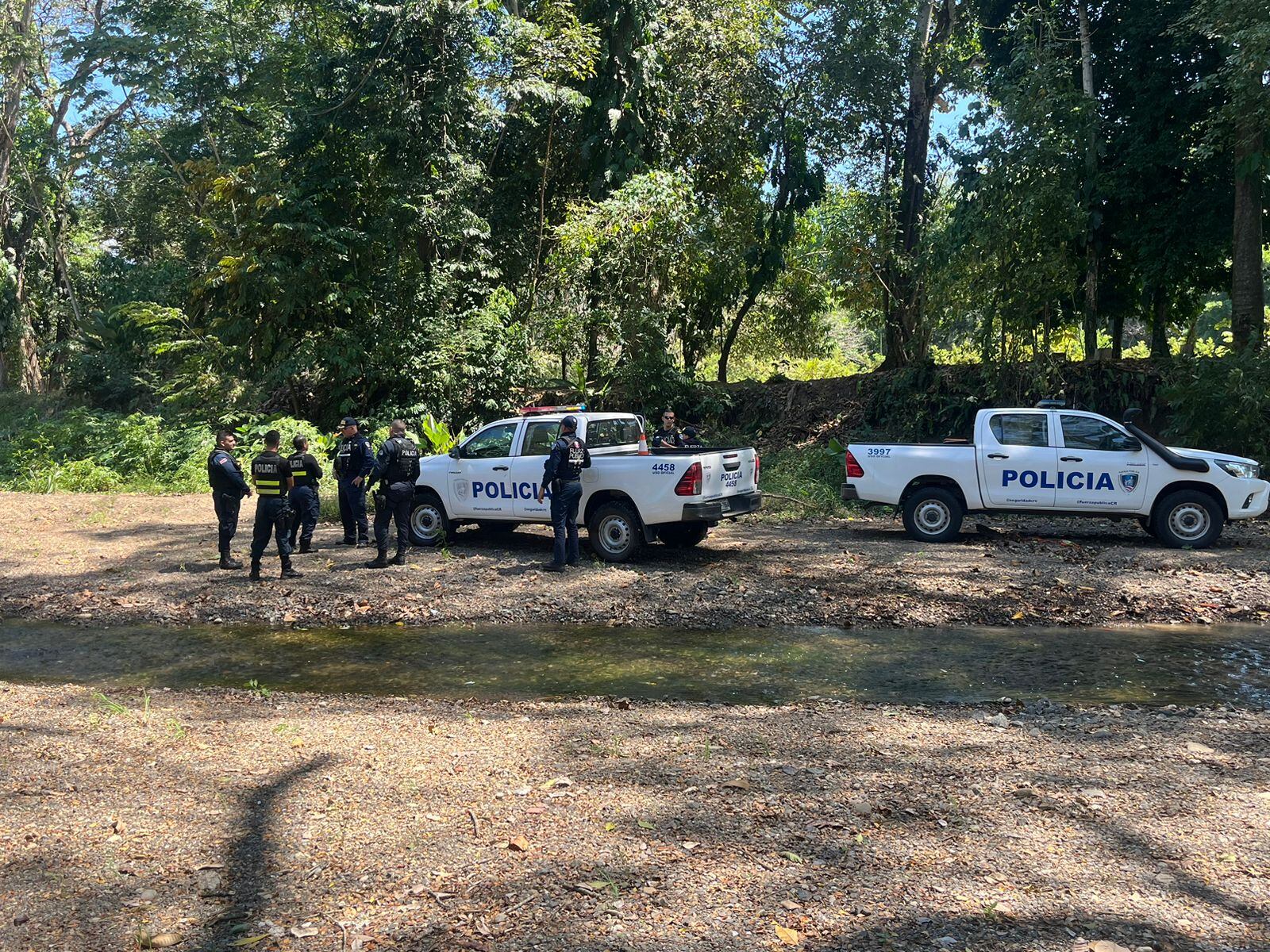 OIJ investiga hallazgo de supuestos restos humanos en tanque de captación de agua en Herradura. Foto cortesía para La Teja.