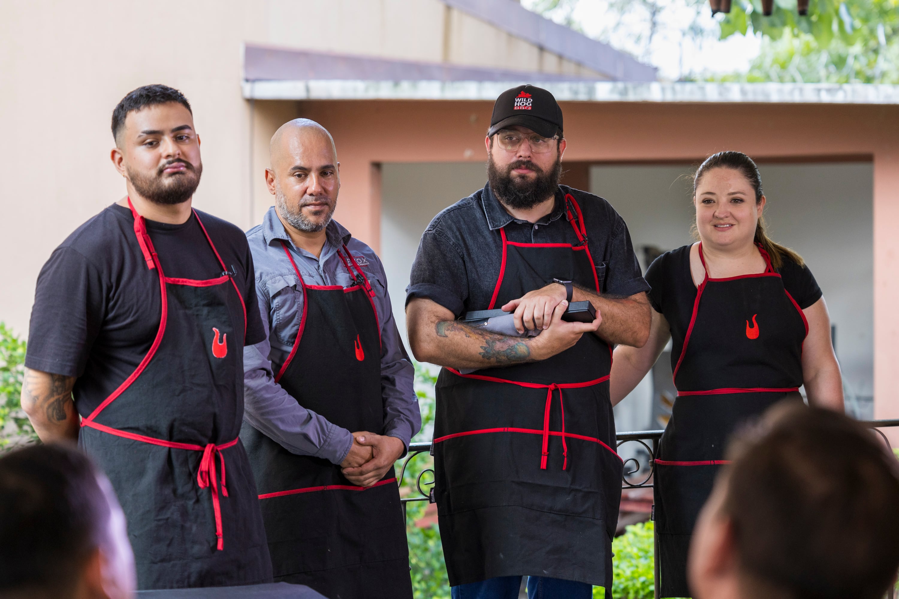 24/10/2024, San José, Santa Ana, grabación del Reality Show de La Teja, que se llama Guerra de Hamburguesas.