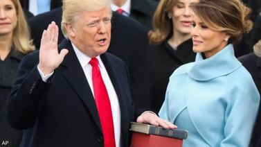 Donald Trump vuelve al poder y pasa incómodo momento relacionado con su esposa Melania
