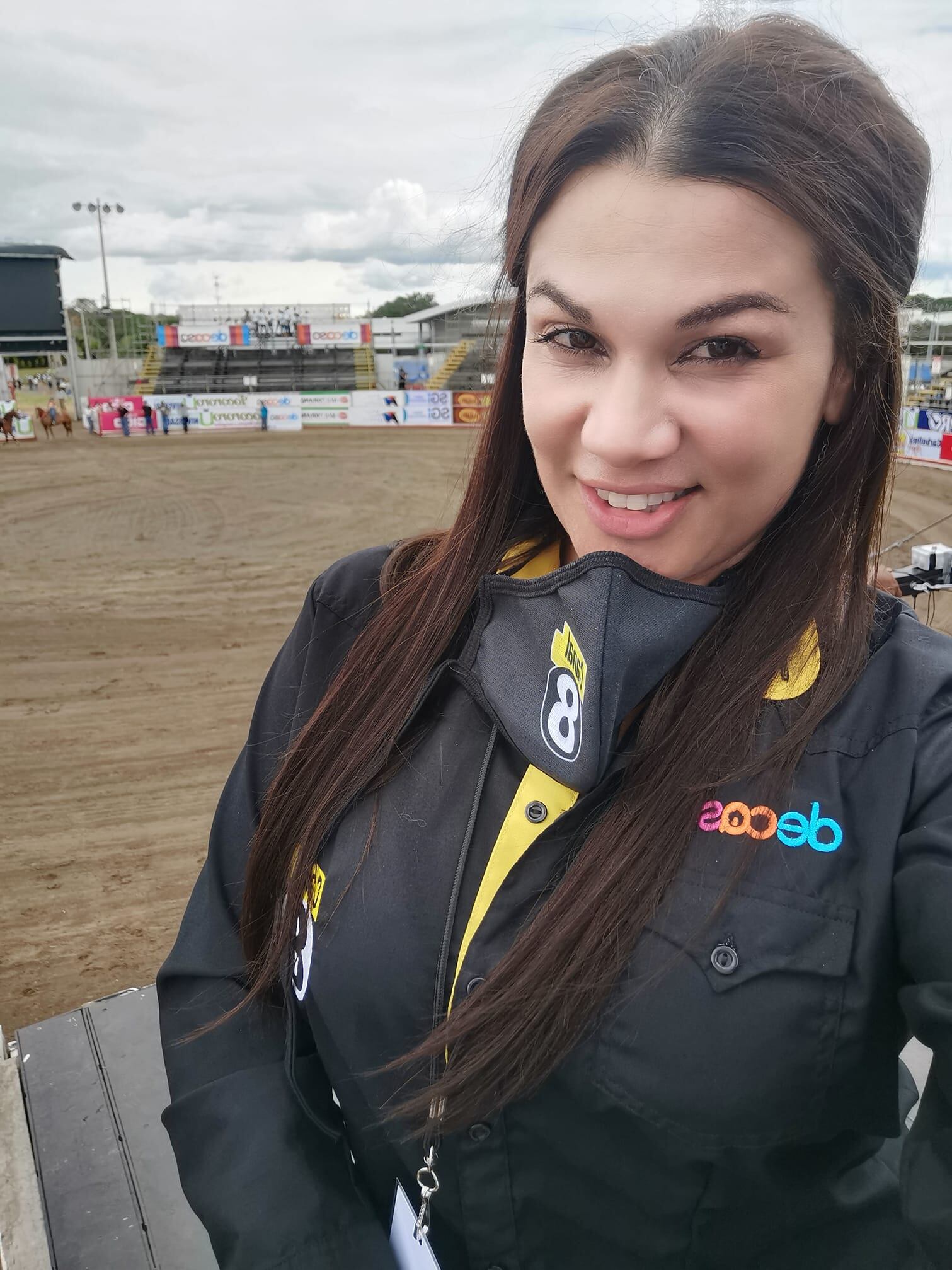 Mila Montero, comediante. Facebook.