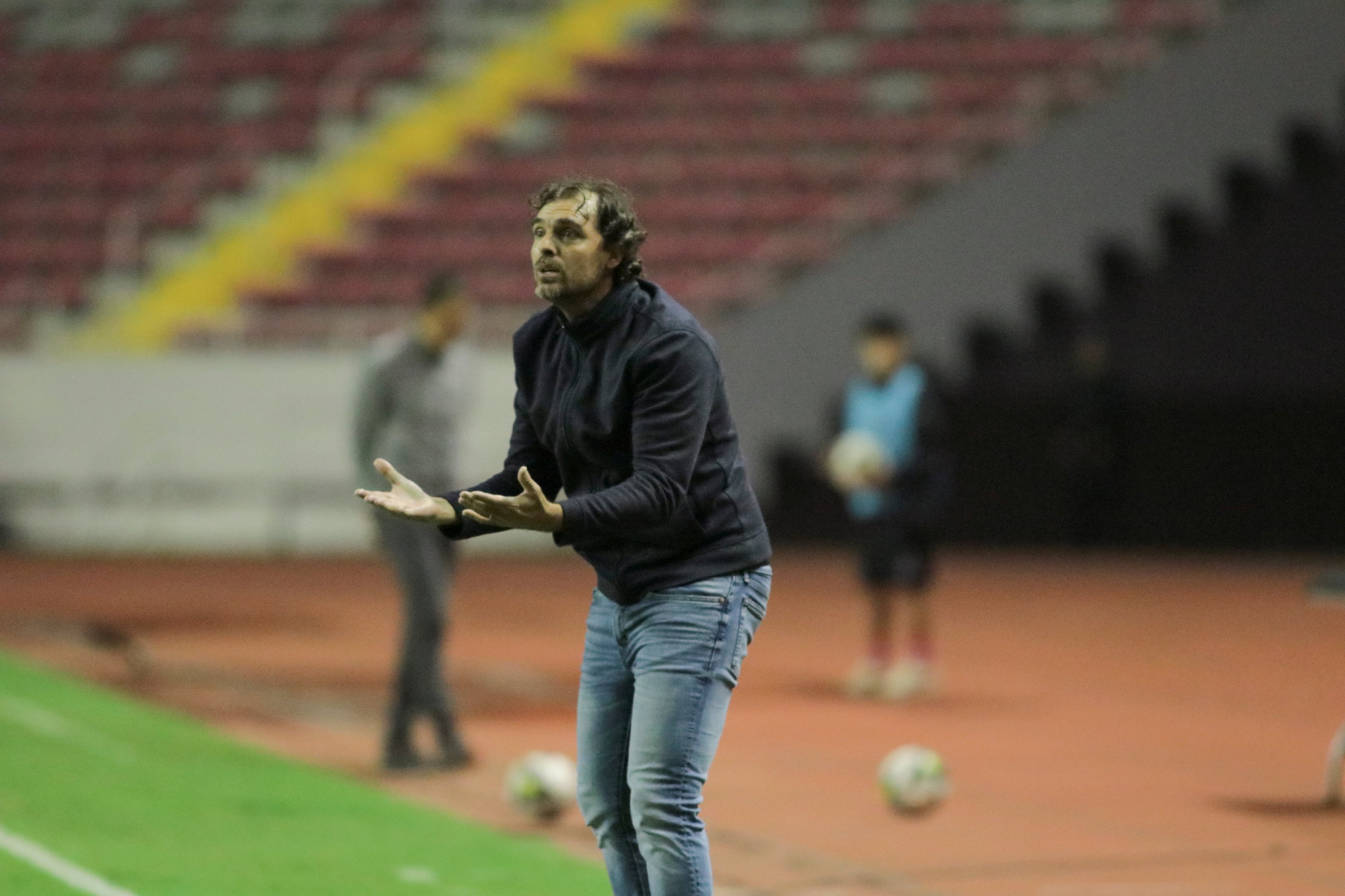 02-02-2025 Estadio Nacional, San José, partido de la jornada 7 del campeonato de primera divisón entre Liga Deportiva Alajuelense y Club Sport Cartaginés.
En la Foto: Diego Campos, Luis Flores
Jonathan Jiménez Flores para Grupo Nación