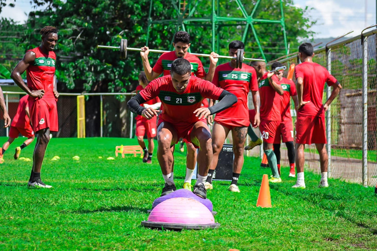 Guanacasteca, entrenamiento previo a semifinal de Copa ante Alajuelense