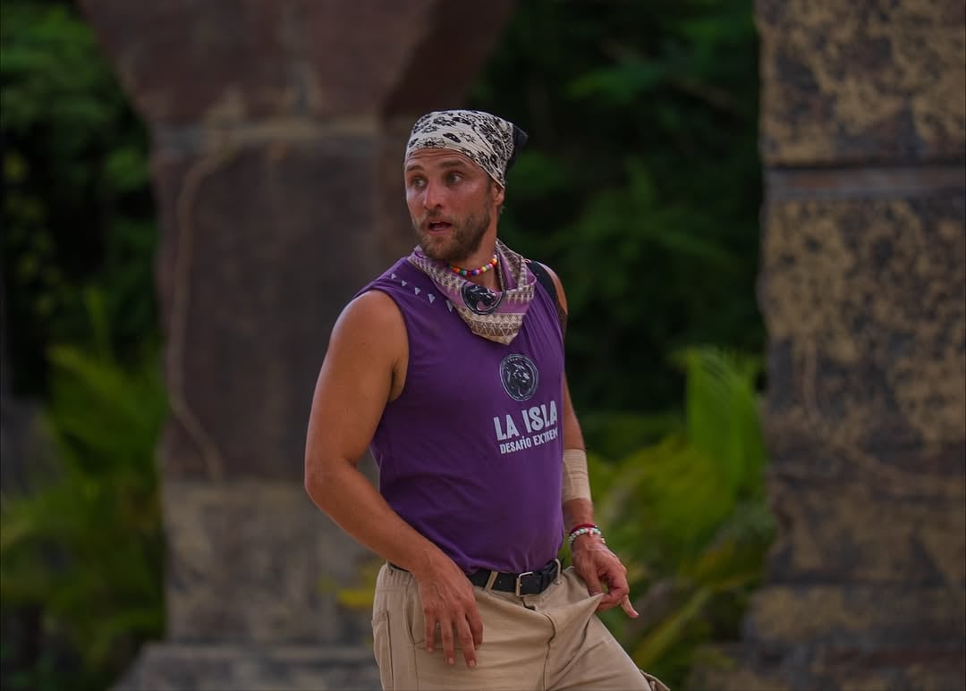 Gary Centeno, costarricense en el programa "La isla: Desafío extremo" de Telemundo