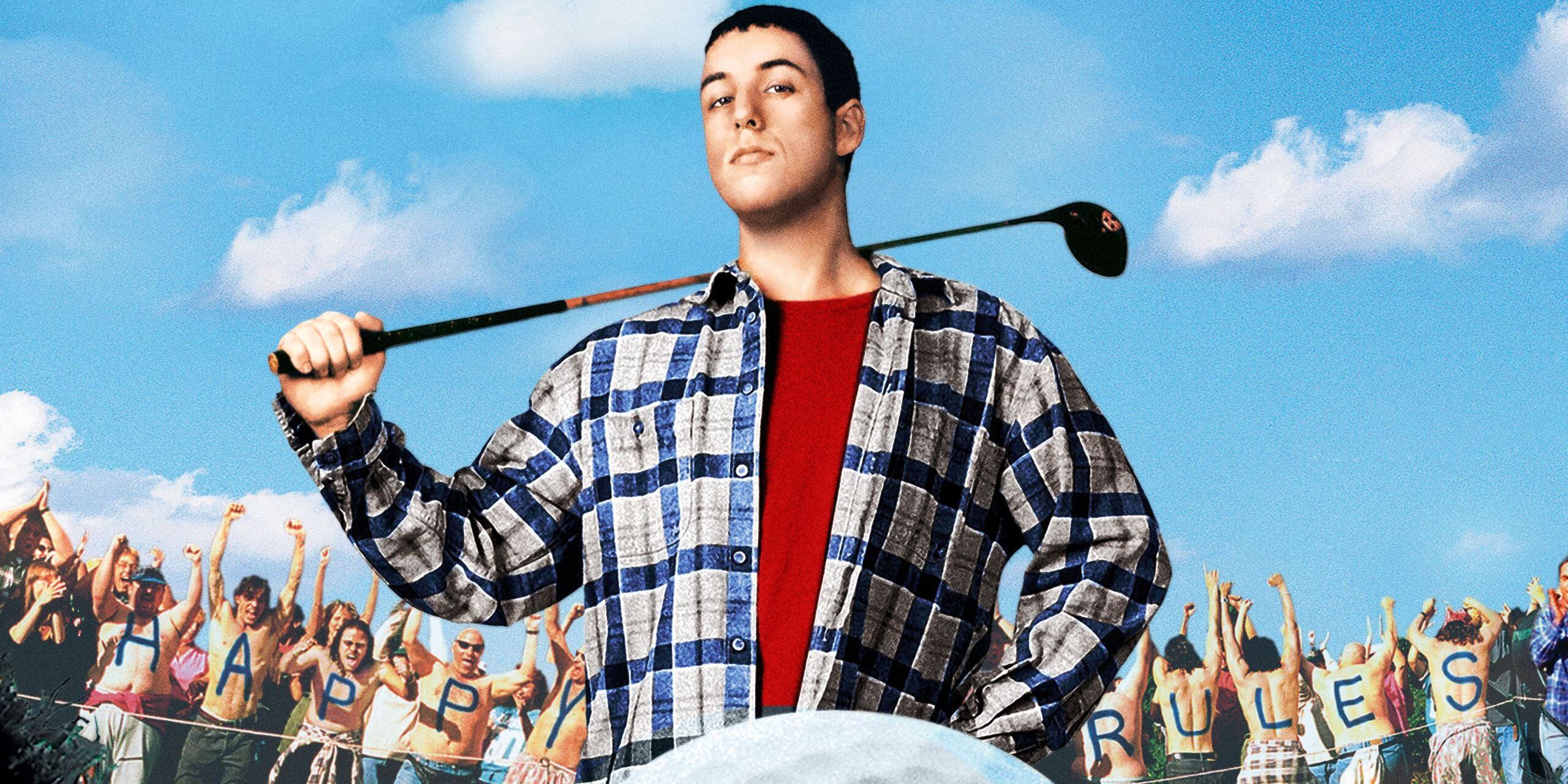 Happy Gilmore es una de la películas más amadas y reconocidas del actor Adam Sandler. Foto: CBR.