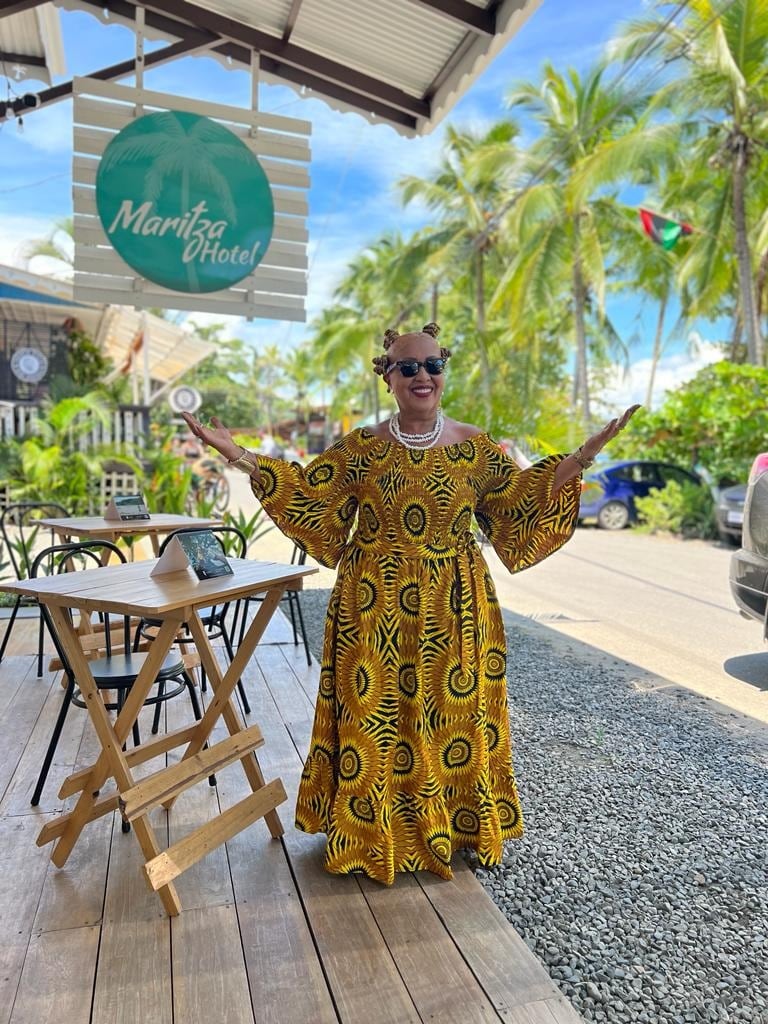 Ana Isabel Bryant Dece, dueña del hotel Maritza en Puerto Viejo de Limón.