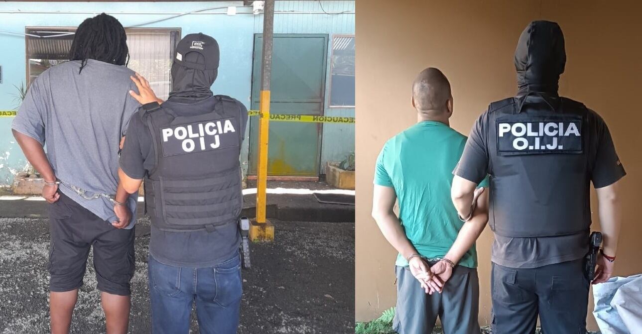 Los sujetos fueron detenidos este viernes por el OIJ.