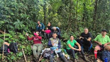 Así fue cómo la montaña puso a prueba la fe de los romeros de Guápiles