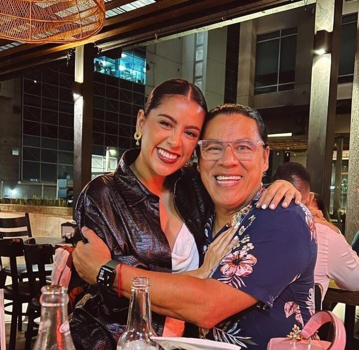 María Fernanda León mostró su lado más tierno en una publicación para su papá