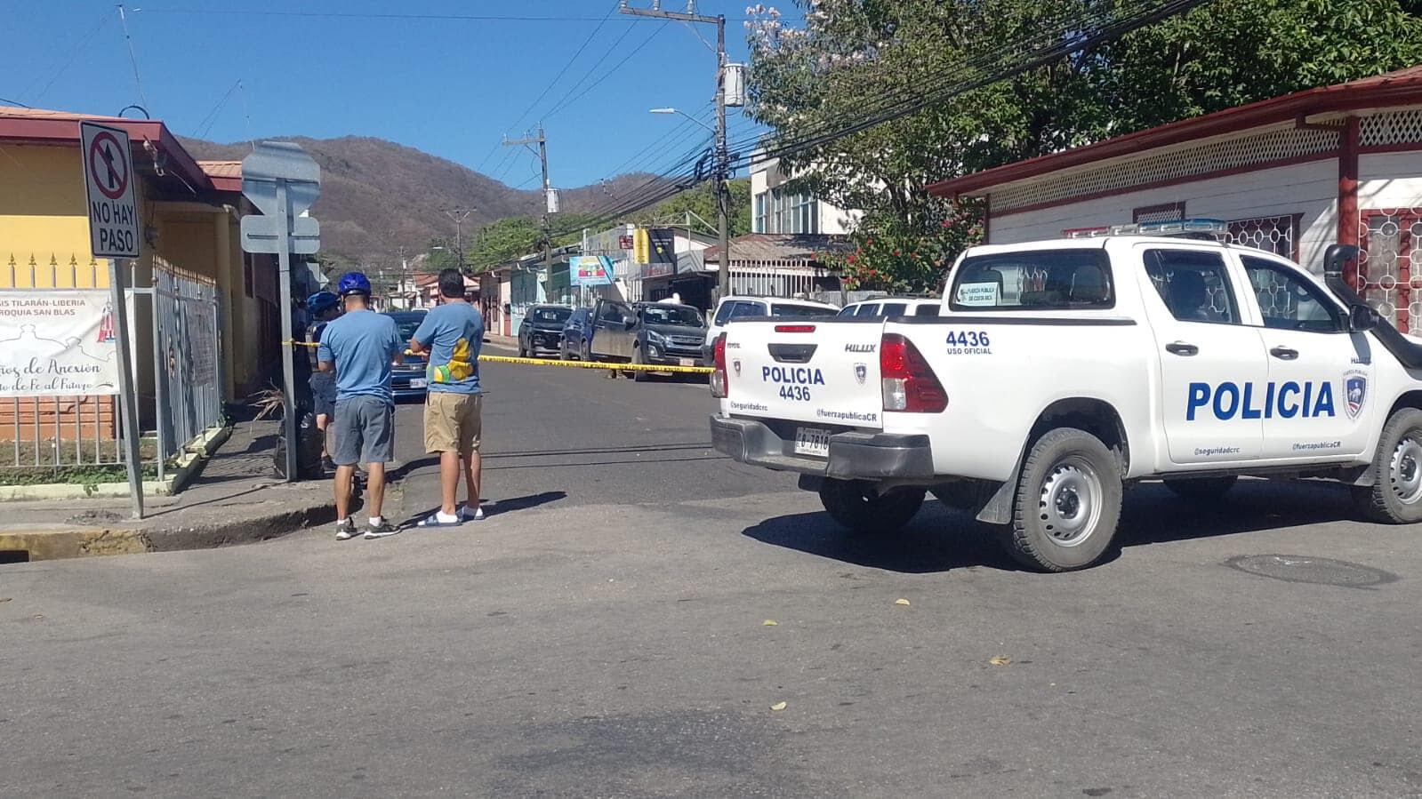 Múltiples balazos se escucharon en las oficinas de un bufete de abogados que alarmaron desde las 8:23 a.m. de este miércoles 28 de febrero en Nicoya, Guanacaste. Foto: Tomada de Guana/Noticias
