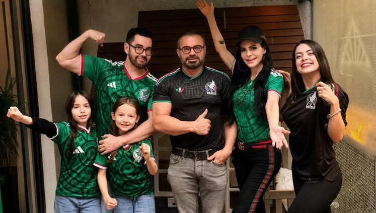 Maribel Guardia apoyando a la Selección de México en el Mundial 2026.