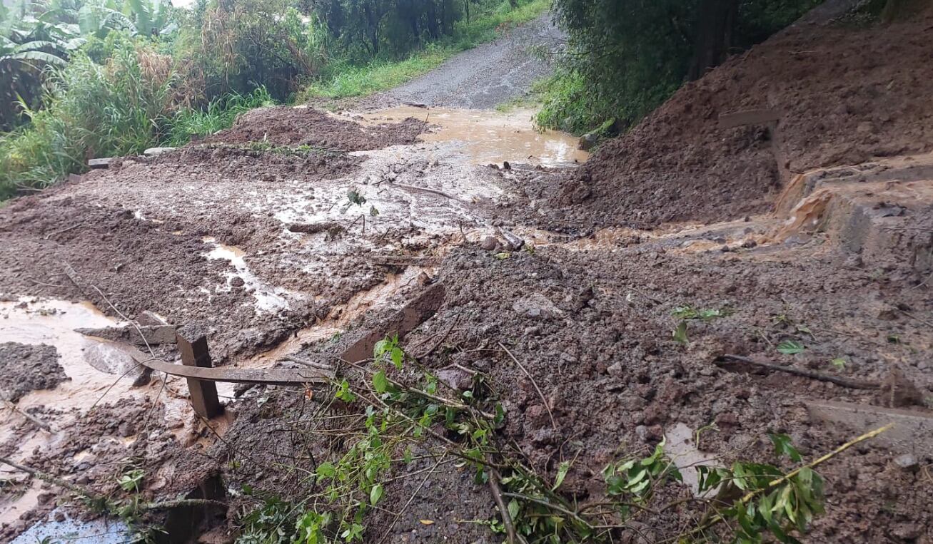 Un deslizamiento afectó las líneas del tren y suspendió parte del servicio