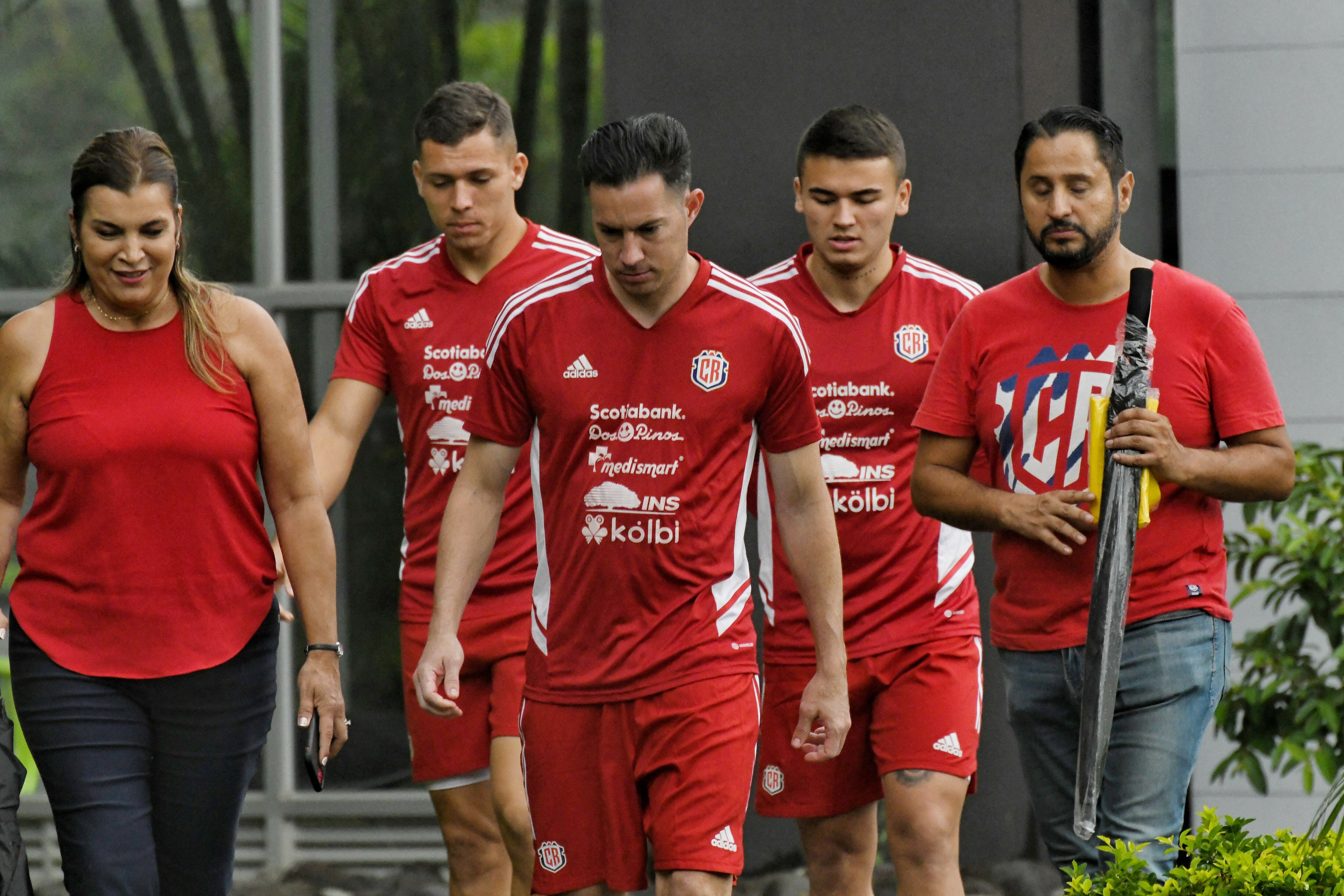 13/11/2023/ Entrenamiento de la selección de Costa Rica previo al juego ante Panamà. El grupo Tico ya está entrenando con el nuevo director Técnico Gustavo Alfaro / foto John Durán