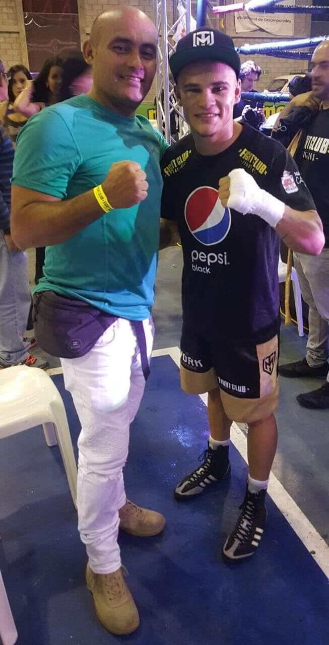 Wálter Jones, boxeo, David Medallita Jiménez