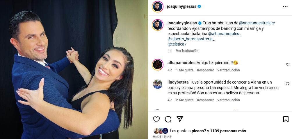 Joaquín Yglesias y Christy Marín