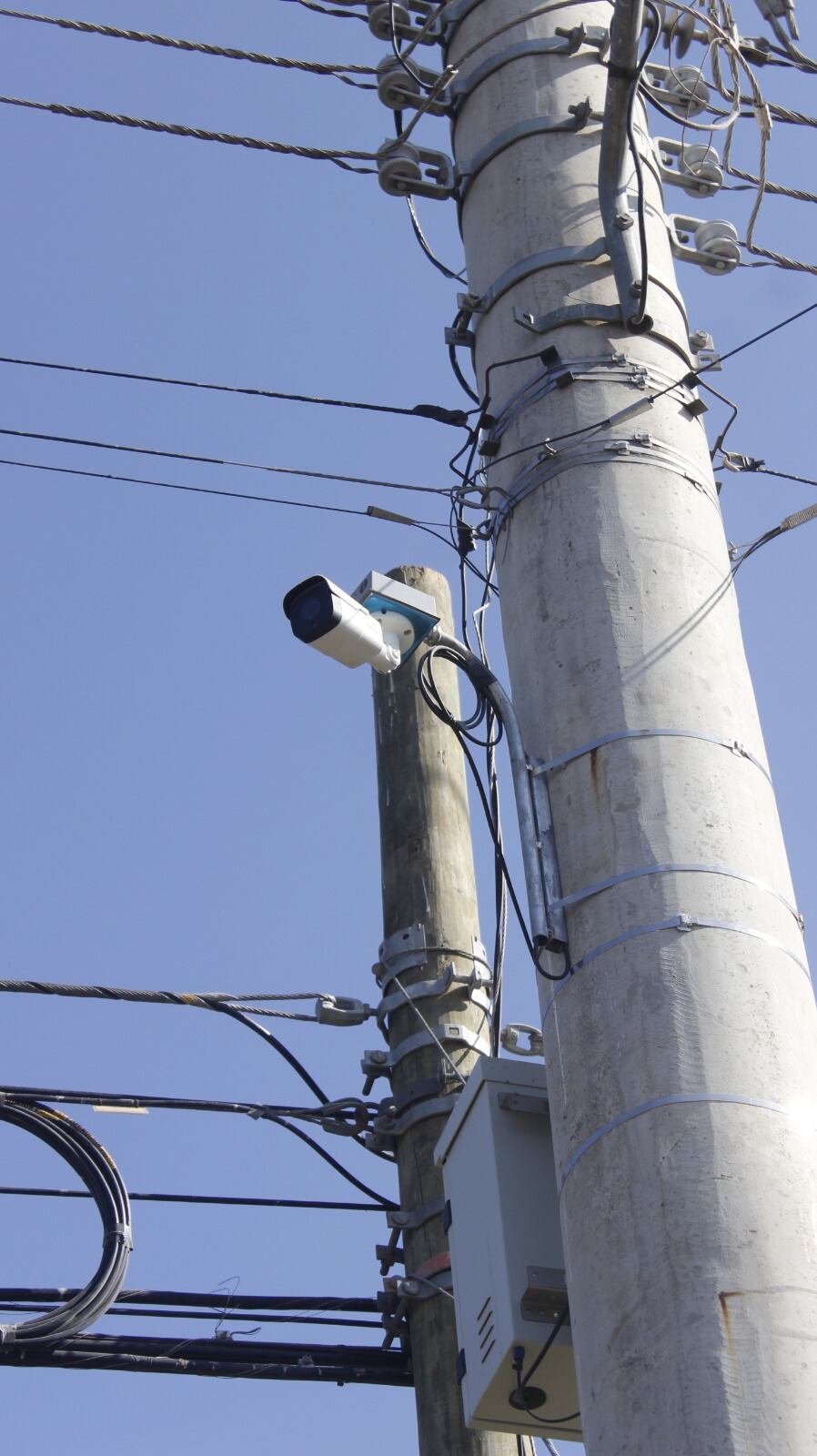 Cámaras de vigilancia. Foto Coopeguanacaste R.L