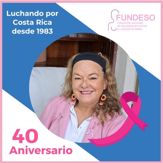 Rosibel Gómez tenía 31 años cuando recibió la noticia que le cambió la vida. Su hijo menor tenía apenas 40 días de nacido. Casi tres décadas después, es sobreviviente y voluntaria de FUNDESO.