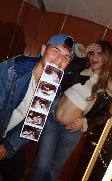 Anthony Contreras será papá.