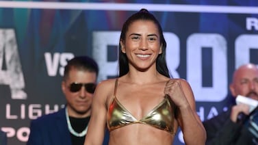 La boxeadora Yokasta Valle vive un momento muy especial fuera del ring