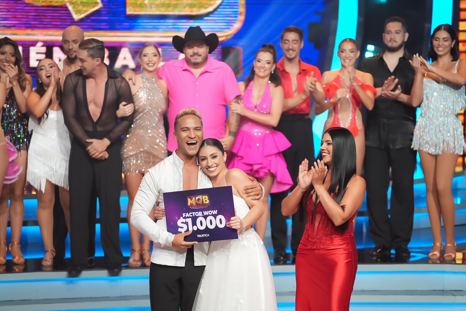 14/09/2025. Mira quien baila, temporada 2. Estudio Marco Picado. Fotografía: Lilly Arce.