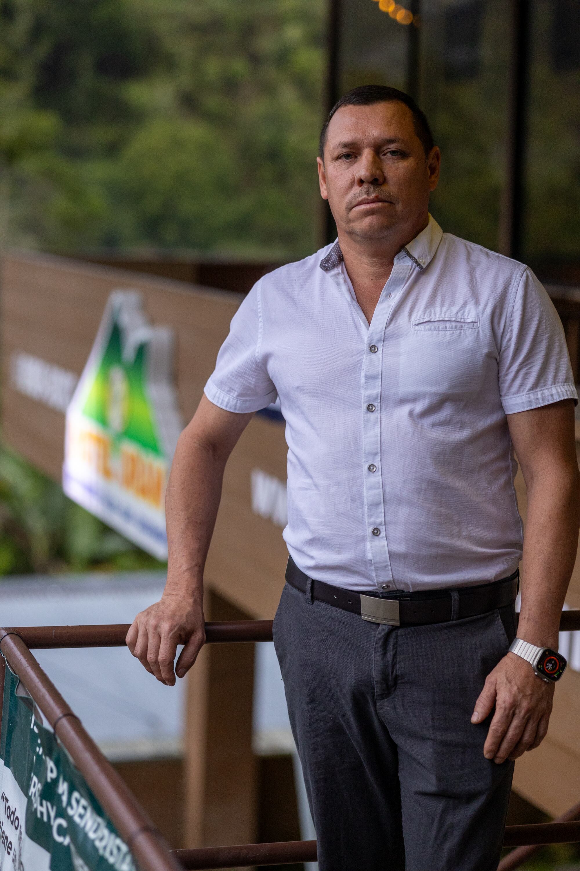 03/09/2024, San Jose, Perez Zeledón, entrevista con Rohel Romero propietario del Hotel Urán, que está situado a 100m de la entrada al sendero del Cerro Chirripó.