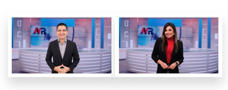 Noticias Repretel, periodistas