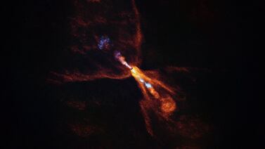 Astrónomos observan el nacimiento de un sistema solar