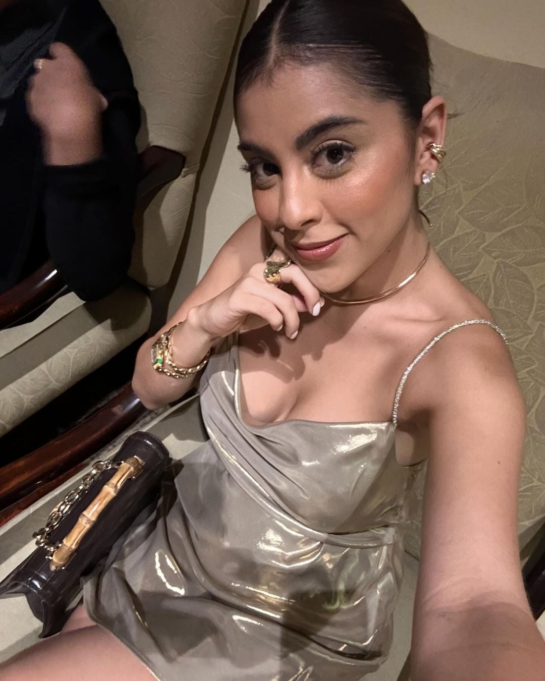 María Fernanda León, presentadora de canal 7