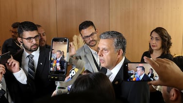 1º de mayo: Periodistas madrugaron y se lucieron al cumplir con el protocolo