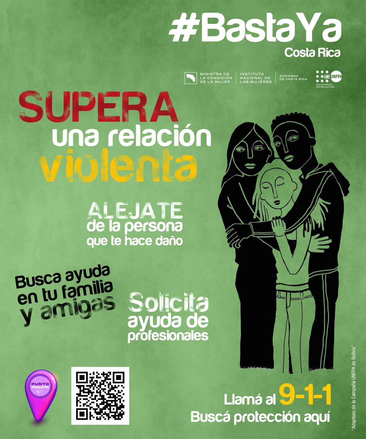 Este viernes 17 de mayo se lanzó la campaña “Basta ya” que busca informar sobre la prevención de la violencia contra las mujeres.
