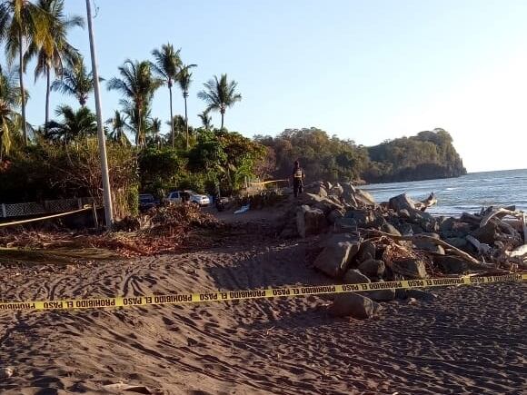 Denis Cordero Rojas, oficial de Fuerza Pública asesinado durante su día libre en El Roble de Puntarenas. Foto Andrés Garita.