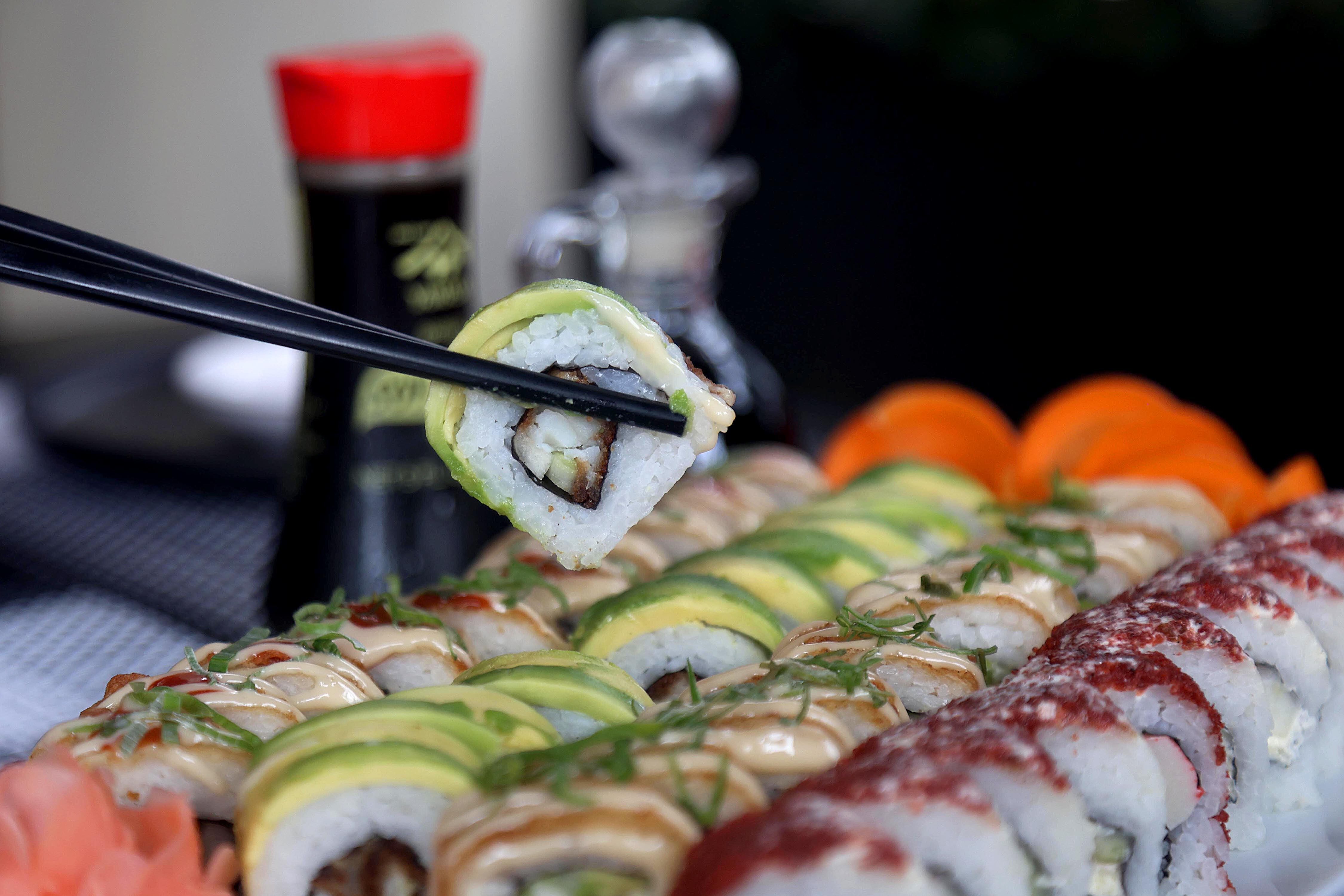 13/05/2024 Desamparados. Sushi Makitake, restaurante de comida japonesa y koreana, especialista en los rollos de sushi. Foto: Rafael Pacheco Granados