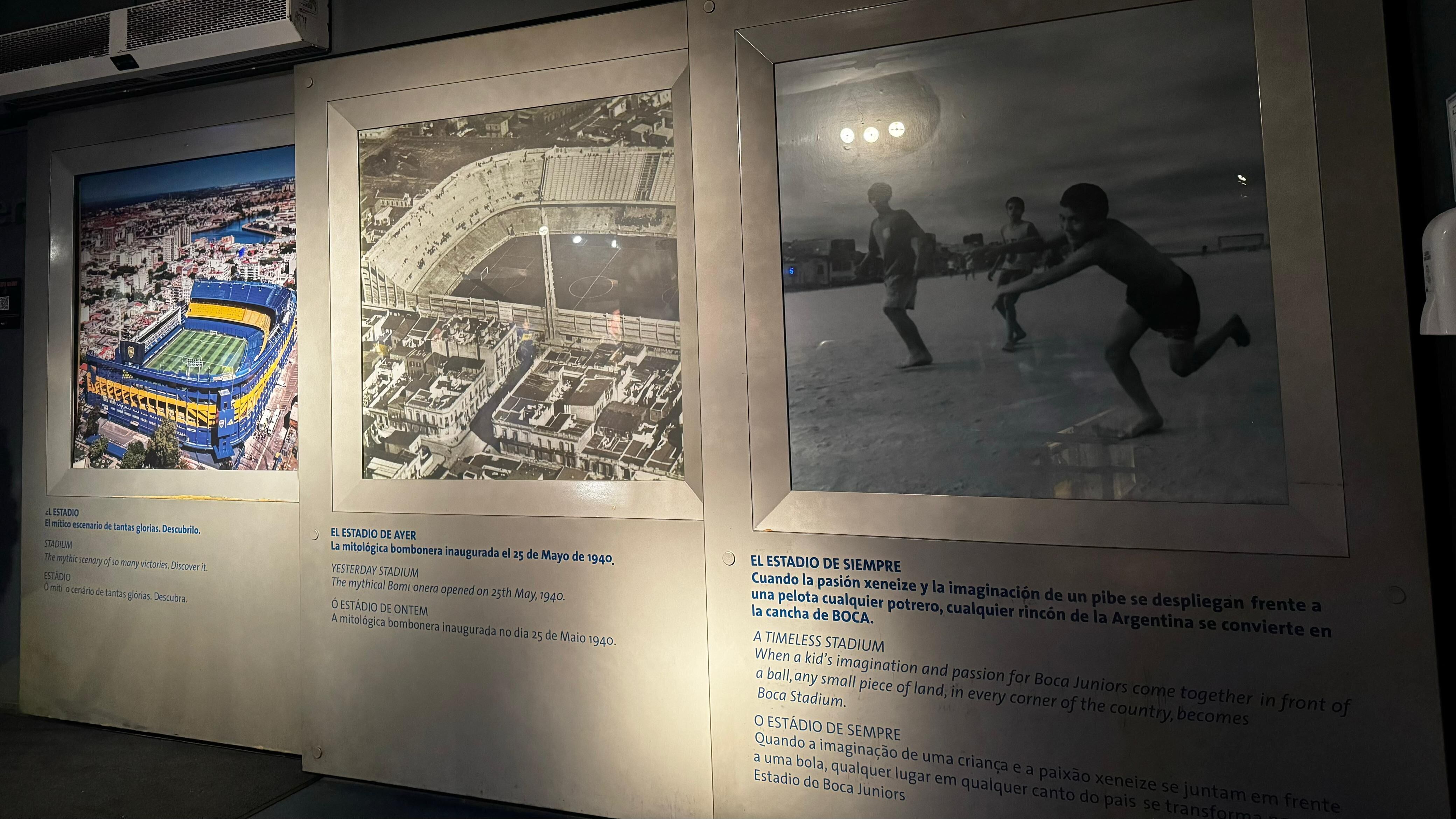 El Museo de La Pasión Boquense ofrece una experiencia única para revivir la historia de más de 110 años del Club. Foto: Yerlin Gómez